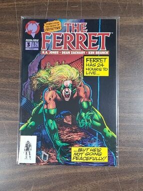 Malibu The Ferret Comic Book #3 Bagged